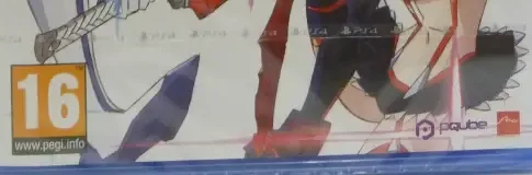 Kill la Kill: If, the PEGI square on its front