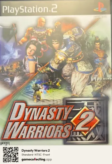 Dynasty Warriors 2 PlayStation 2, NTSC box front