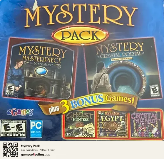 Mystery Pack Computer, NTSC box front