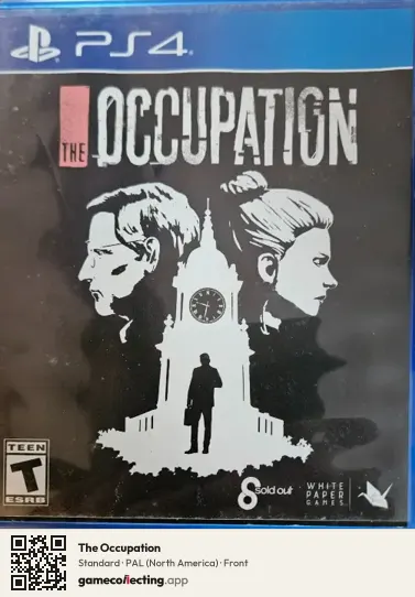 The Occupation PlayStation 4, North America box front