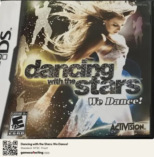 Dancing with the Stars: We Dance! Nintendo DS, NTSC box front
