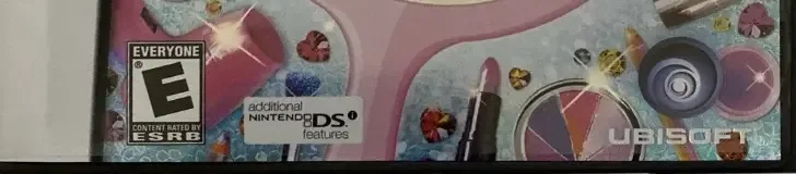 Style Lab: Makeover, the ESRB box on its front