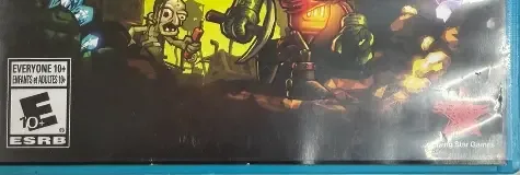 SteamWorld Collection, the ESRB box on its front