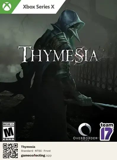 Thymesia Xbox Series X, NTSC box front