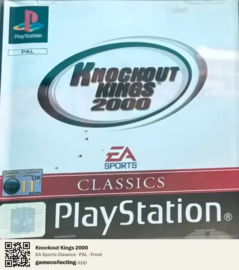 Knockout Kings 2000 PlayStation, PAL box front