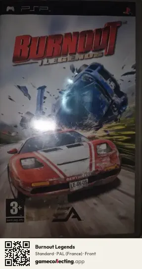Burnout Legends PlayStation Portable, France box front