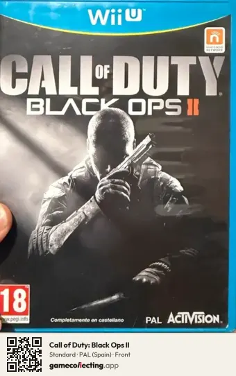 Call of Duty: Black Ops II Nintendo Wii U, Spain box front