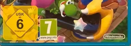 Mario Party 10, the USK square on its front