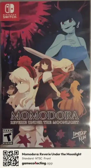Momodora: Reverie Under the Moonlight Nintendo Switch, NTSC box front