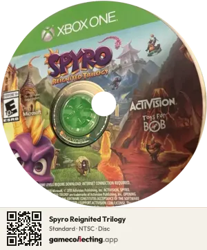Spyro Reignited Trilogy Xbox One, NTSC disc