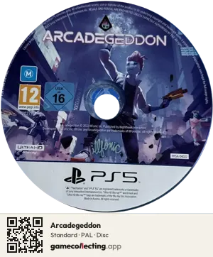 Arcadegeddon PlayStation 5, PAL disc
