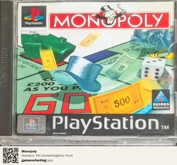 Monopoly PlayStation, United Kingdom box front