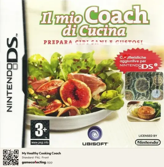 My Healthy Cooking Coach Nintendo DS, PAL box front