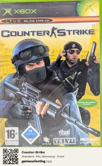 Counter-Strike Xbox, Germany box front