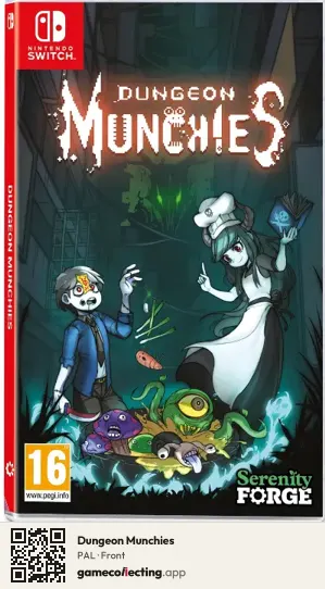 Dungeon Munchies Nintendo Switch, PAL box front