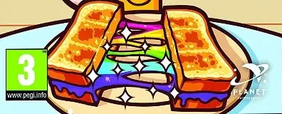 Cooking Mama: Cookstar, the PEGI square on its front