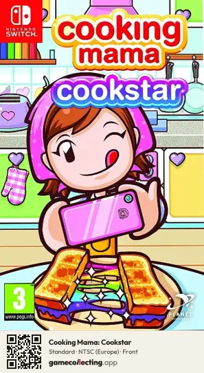 Cooking Mama: Cookstar Nintendo Switch, Europe box front