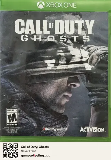 Call of Duty: Ghosts Xbox One, NTSC box front