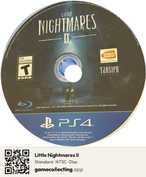 Little Nightmares II PlayStation 4, NTSC disc