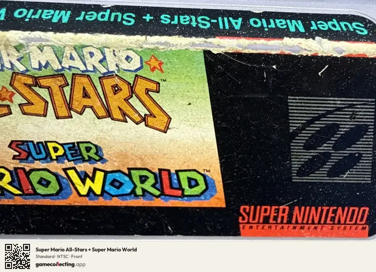 Super Mario All-Stars + Super Mario World Super Nintendo Entertainment System, NTSC box front