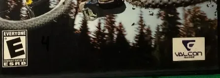 Mountain Bike Adrenaline, the ESRB box on its front