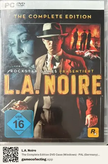 L.A. Noire Computer, Germany box front
