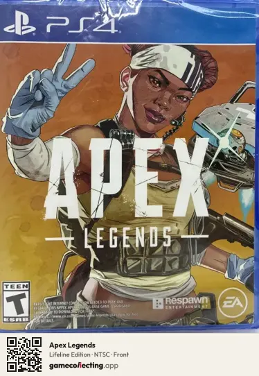 Apex Legends PlayStation 4, NTSC box front
