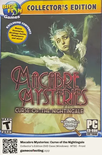 Macabre Mysteries: Curse of the Nightingale Computer, NTSC box front