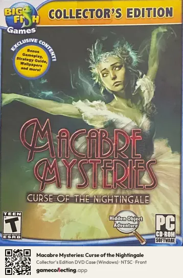Macabre Mysteries: Curse of the Nightingale Computer, NTSC box front