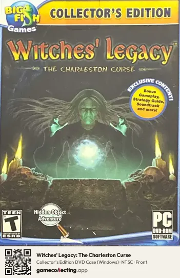 Witches' Legacy: The Charleston Curse Computer, NTSC box front