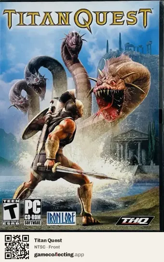 Titan Quest Computer, NTSC box front