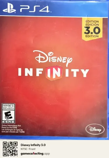 Disney Infinity 3.0 PlayStation 4, NTSC box front