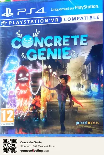 Concrete Genie PlayStation 4, France box front