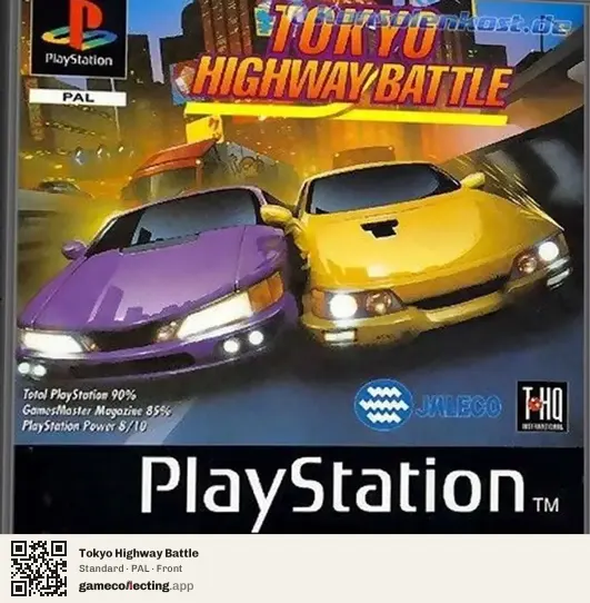 Tokyo Highway Battle PlayStation, PAL box front