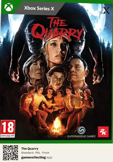 The Quarry Xbox Series X, PAL box front