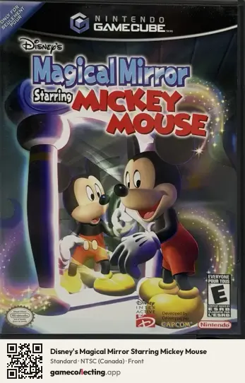 Disney's Magical Mirror Starring Mickey Mouse Nintendo GameCube, Canada box front