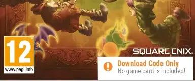Legend of Mana, the PEGI square on its front