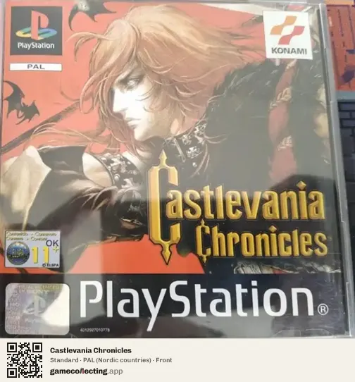 Castlevania Chronicles PlayStation, Nordic countries box front