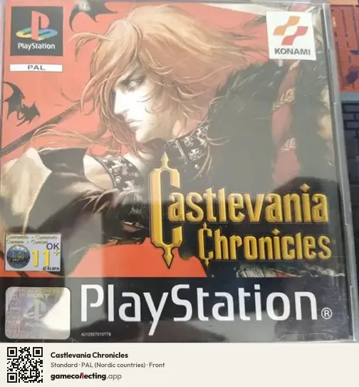 Castlevania Chronicles PlayStation, Nordic countries box front