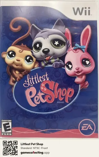 Littlest Pet Shop Nintendo Wii, NTSC box front