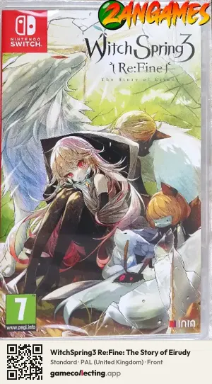 WitchSpring3 Re:Fine: The Story of Eirudy Nintendo Switch, United Kingdom box front