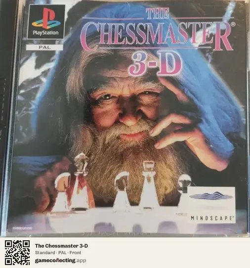 The Chessmaster 3-D PlayStation, PAL box front