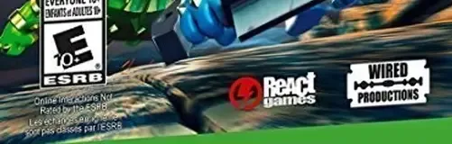 Super Dungeon Bros, the ESRB box on its front