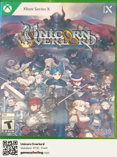 Unicorn Overlord Xbox Series X, NTSC box front