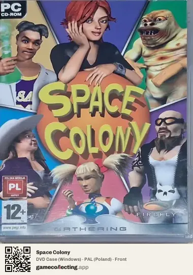 Space Colony Computer, Poland box front