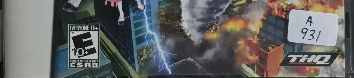 Elements of Destruction, the ESRB box on its front