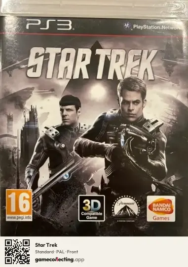 Star Trek PlayStation 3, PAL box front