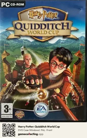 Harry Potter: Quidditch World Cup Computer, PAL box front