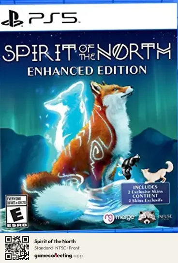 Spirit of the North PlayStation 5, NTSC box front