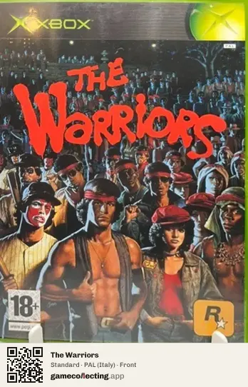 The Warriors Xbox, Italy box front